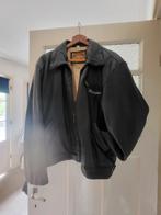 Zwart leren wrangler jas Mt: L, Ophalen of Verzenden, Zo goed als nieuw, Bruin