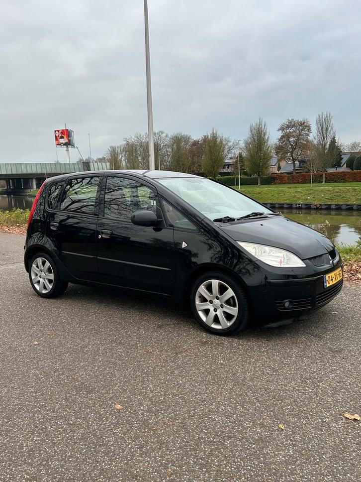 Mitsubishi Colt 1.3 CZ5 2007 Zwart 5 deurs, Auto's, Mitsubishi, Particulier, Colt, Benzine, C, Hatchback, Handgeschakeld, Origineel Nederlands