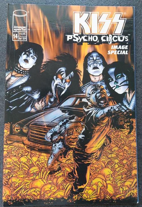 Kiss Psycho Circus 1 nr 14) (Juniorpress) 1999, Boeken, Strips | Comics, Zo goed als nieuw, Eén comic, Amerika, Ophalen of Verzenden