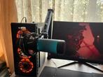HyperX Quadcast S met mic arm, Muziek en Instrumenten, Microfoons, Ophalen of Verzenden, Zo goed als nieuw, Studiomicrofoon