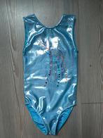 Turnpakje maat 140 146 152, Blauw, Ophalen of Verzenden, Zo goed als nieuw, Turnpak(je)