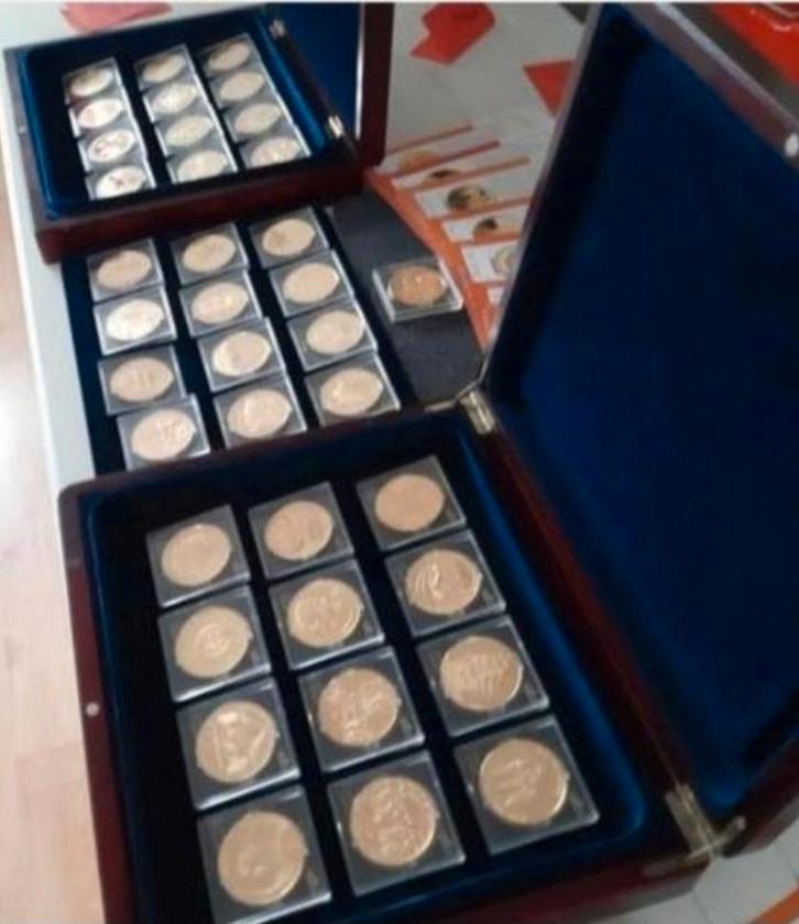 Oranje Vorstenhuis Vergulde Collectie - Kavel 110, Postzegels en Munten, Munten en Bankbiljetten | Verzamelingen, Munten, Nederland