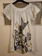 Shirt met vlinderprint, Kleding | Dames, Tops, Ophalen of Verzenden, Maat 42/44 (L), Korte mouw