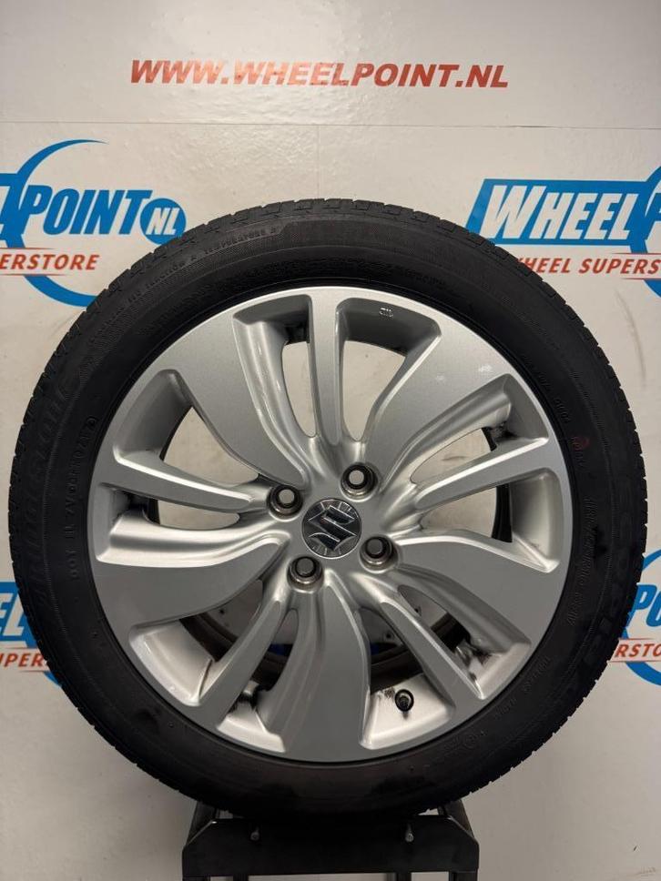 16" Originele Suzuki Swift Velgen 4x100 Bridgestone TPMS, Auto-onderdelen, Banden en Velgen, Velg(en), Zomerbanden, 16 inch, 195 mm