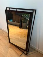 Stijlvolle Kantelbare Rechthoekige Spiegel van ‘T Posthuys, Ophalen, 100 tot 150 cm, Zo goed als nieuw, 100 tot 125 cm