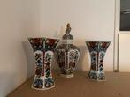 Antieke Vazen Set - Handbeschilderd, Ophalen