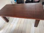 Eettafel koloniaal donker, Huis en Inrichting, Tafels | Eettafels, Ophalen, 200 cm of meer, 50 tot 100 cm, Zo goed als nieuw