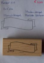 Kader 013 Houten stempel, Ophalen of Verzenden, Nieuw, Houten stempel