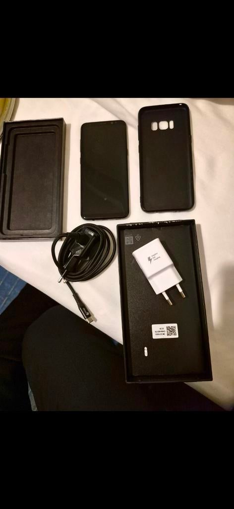Samsung S8 - Gebruikt, werkt nog, Telecommunicatie, Mobiele telefoons | Samsung, Ophalen, Gebruikt, Zwart, Touchscreen