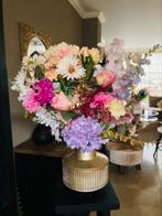 Weekdeal Set Pastel van Zijden bloemen in vaas Set Zijde, Huis en Inrichting, Woonaccessoires | Kunstplanten en Kunstbloemen, Nieuw