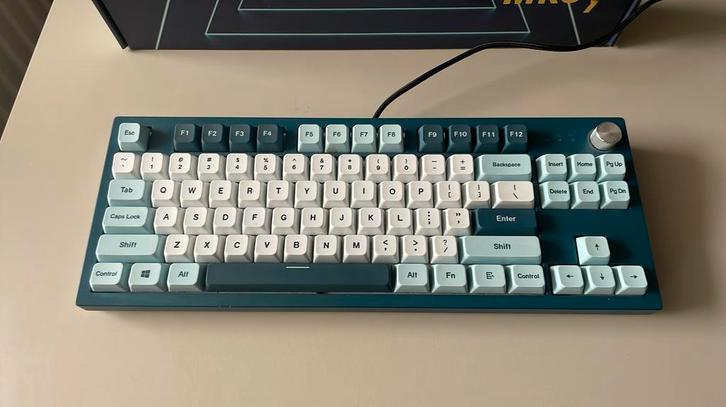 Montech MKey Freedom TKL RGB mechanish toetsenbord - Gateron, Computers en Software, Toetsenborden, Zo goed als nieuw, Qwerty