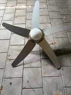 Sterke plafond ventilator met lamp, Ophalen of Verzenden, Gebruikt, Plafondventilator