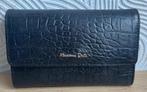 Massimo Dutti. Leren portemonnee., Sieraden, Tassen en Uiterlijk, Portemonnees, Ophalen of Verzenden, Zo goed als nieuw, Blauw