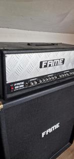 Dikke fame gitaar versterker, 4x12 cabinet, Muziek en Instrumenten, Ophalen, Zo goed als nieuw, 100 watt of meer