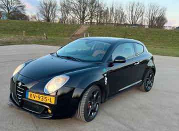 Alfa Romeo MiTo 1.4 Turbo 180 PK 2009 Zwart beschikbaar voor biedingen