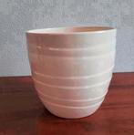 Vintage keramieken bloempot, Rond, Ophalen of Verzenden, Zo goed als nieuw, Aardewerk