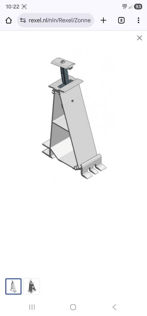 Van der valk valkpro+ achtervoet L10 midden, Ophalen of Verzenden, Nieuw, Rolsteiger of Kamersteiger, 5 meter of hoger