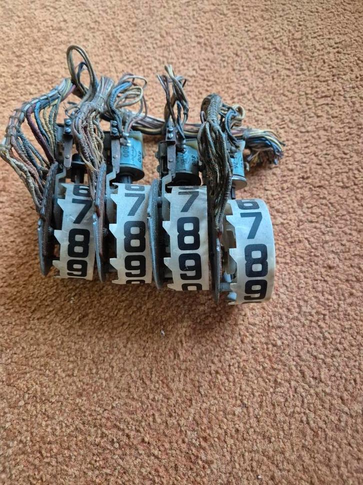 Tellers voor de Williams flipperkast,, Verzamelen, Automaten | Flipperkasten, Gebruikt, Flipperkast, Williams, Ophalen of Verzenden