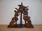 Dansers uit Thailand bij de boom, Antiek en Kunst, Kunst | Beelden en Houtsnijwerken, Ophalen of Verzenden