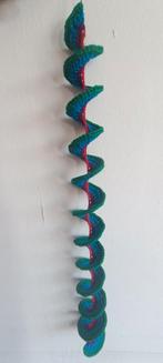 Gehaakte wind spinner Rood/paars/blauw/groen, Ophalen of Verzenden, Nieuw