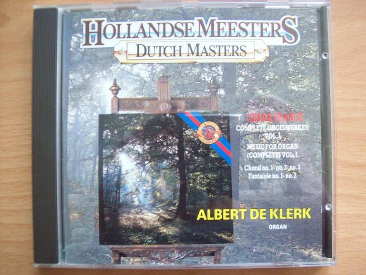 Albert de Klerk - Cesar Franck (Orgel) Hollandse Meesters, Cd's en Dvd's, Cd's | Instrumentaal, Zo goed als nieuw, Ophalen of Verzenden