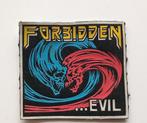 Forbidden  mooie zeldzame Evil vintage 80s rubber patch rp11, Verzenden, Nieuw, Kleding