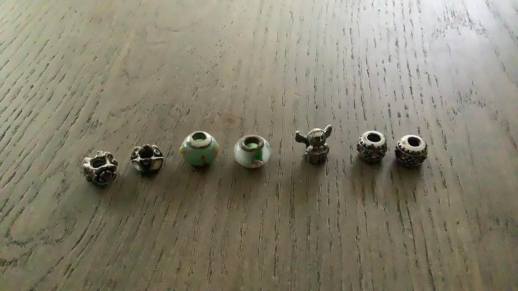 Pandora Zilveren Bedels - Diverse Designs, Pandora, Ophalen of Verzenden, Zo goed als nieuw, 4 bedels of meer