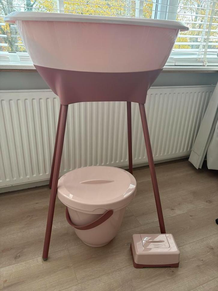 Luma Baby Badset Roze, Kinderen en Baby's, Badjes en Verzorging, Zo goed als nieuw, Badje, Overige merken, Standaard, Ophalen of Verzenden