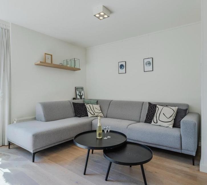 Hoekbank, Huis en Inrichting, Banken | Bankstellen, Gebruikt, Vierpersoons of meer, Ophalen