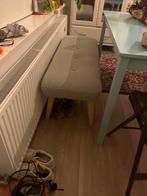 Grijs bankje JYSK Groningen, Ophalen, Minder dan 50 cm, Gebruikt, 100 tot 125 cm