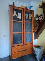 Leuke kinderkamerkast met krijtbord deuren, Huis en Inrichting, Ophalen, Gebruikt, 50 tot 100 cm, Kinderkamer