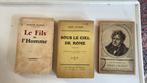3 oude Franse boeken, Mauriac, Albert Besnard, Chateaubriand, Ophalen of Verzenden