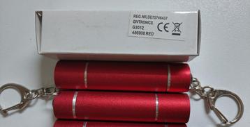 NIEUW Givtronics mini-LEDlampje / sleutelhanger 7x1cm (9st) beschikbaar voor biedingen