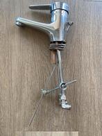 2x gebruikte Kludi chrome wastafel mengkranen p.s.€8,-, Ophalen of Verzenden, Gebruikt, Chroom, Wastafel