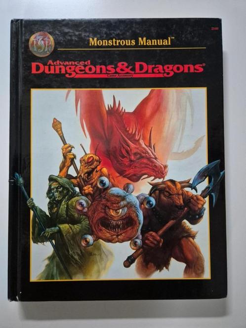 AD&D – Monstrous Manual (TSR 2140, 1993)  in goede staat, Hobby en Vrije tijd, Wargaming, Zo goed als nieuw, Historisch, Boek of Catalogus