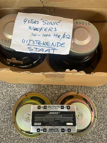 Sonic & Bose Woofers - Set van 6 beschikbaar voor biedingen