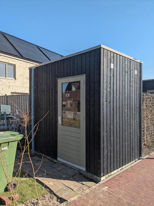 Schuur 200x300x270 (285 met beton deel in grond)., Tuin en Terras, Tuinhuizen, Gebruikt, Schuur, Hout, 200 tot 400 cm, Ophalen