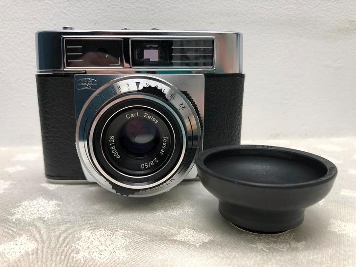 Zeiss Ikon Contessa LKE camera, Audio, Tv en Foto, Fotocamera's Analoog, Gebruikt, Compact, Overige Merken, Ophalen of Verzenden