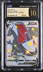 charizard v champions path  079/073 CGC Pristine 10, Hobby en Vrije tijd, Verzamelkaartspellen | Pokémon, Ophalen of Verzenden