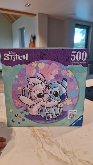 Stitch & Angel Puzzel - 500 Stukjes beschikbaar voor biedingen