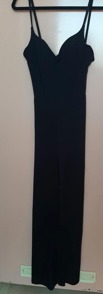 Zwarte Catsuit - Maat S, Kleding | Dames, Jurken, Zo goed als nieuw, Maat 36 (S), Zwart, Ophalen of Verzenden