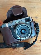 Fujifilm X100-T camera inclusief leren hoes, Ophalen, Gebruikt, Compact, Fuji