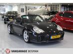 Porsche 911 Cabrio 3.6 Carrera 4S/AIRCO/STOELVERWARMING/18"I, Auto's, Porsche, Zwart, 1595 kg, Cabriolet, Zwart