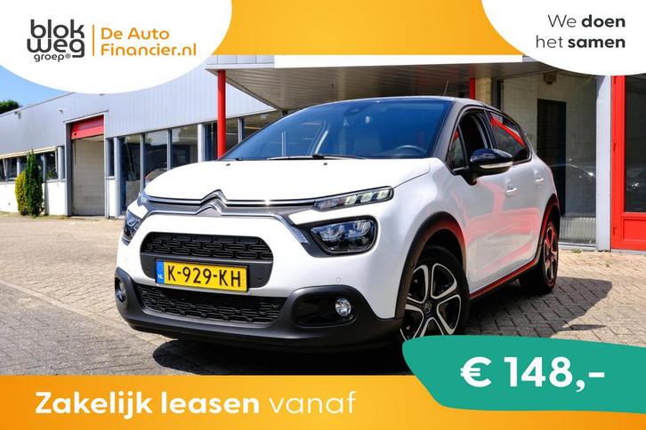 Citroën C3 1.5 BlueHDi S&S Feel Navi |Cam|1e Ei € 10.750,, Auto's, Citroën, Bedrijf, Te koop, C3, Lederen bekleding, Diesel, B