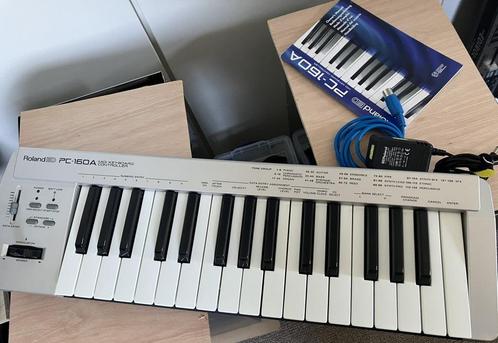 Roland PC-160A MIDI Keyboard Controller Compleet, Muziek en Instrumenten, Midi-apparatuur, Gebruikt, Ophalen of Verzenden