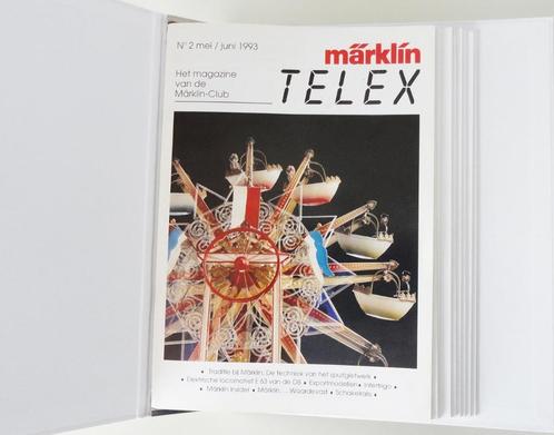 Marklin Telex in Luxe map 1993 en 1994 - 9 nummers, Hobby en Vrije tijd, Modeltreinen | H0, Nieuw, Boek, Tijdschrift of Catalogus