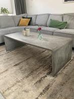 Design betonnen salontafel, Huis en Inrichting, Tafels | Salontafels, Gebruikt, 100 tot 150 cm, Minder dan 50 cm, Rechthoekig