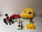 Duplo 10882 Paardentrailer, Kinderen en Baby's, Speelgoed | Duplo en Lego, Ophalen of Verzenden, Gebruikt, Complete set, Duplo