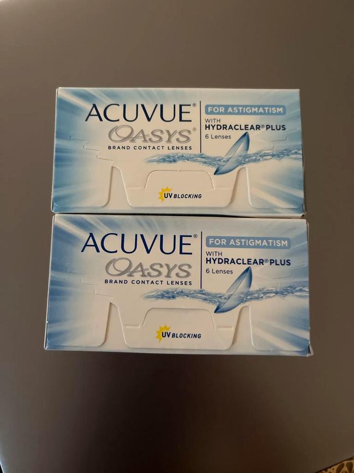 Acuvue Oasys for Astigmatism weeklenzen, Sieraden, Tassen en Uiterlijk, Uiterlijk | Cosmetica en Make-up, Nieuw, Toebehoren, Ogen
