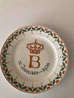 Geboortebordje Prinses Beatrix, Verzamelen, Koninklijk Huis en Royalty, Ophalen, Zo goed als nieuw, Kaart, Foto of Prent